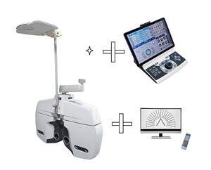 Автоматический фороптер Top View CV-7800 с проектором таблиц для проверки зрения на планшете для оптики, гарантия 1 год - Product Image 1