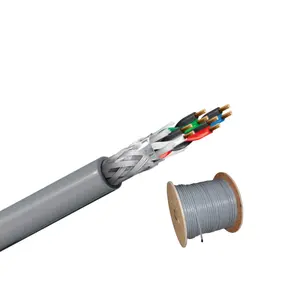 9841 9842 9843 1P 24AWG BC/TC PE isolamento Al Foil + Al intrecciare PVC/LSZH Jacket cavo RS485