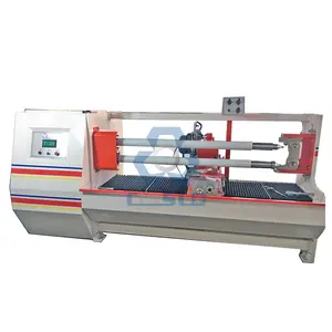 CS702 PVC duct tape roll 2 shafts automatic cutting machine