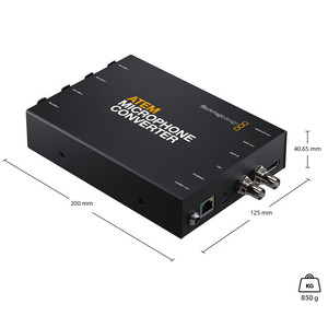 Blackmagic Design ATEM Microphone Converter, Interfaz de Audio de 4 Canales para Producción en Vivo - Product Image 3