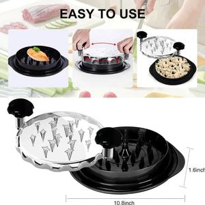 Food Grade Non-toxic Eco-Friendly ABS+SS Manual Chicken Shredder <b>Meat</b> <b>Grinder</b> BPA Free Home Kitchen Pet Complementary Food Tool - Product Image 5