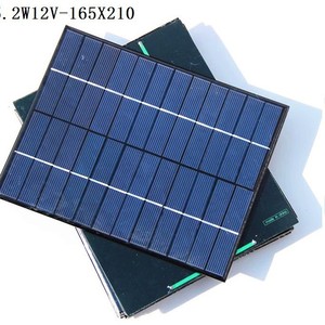 Tablero de batería de epoxi laminado de varios tamaños 1,5 W-6W 12V Panel solar pequeño <span class=keywords><strong>Sunpower</strong></span> Cell - Product Image 3