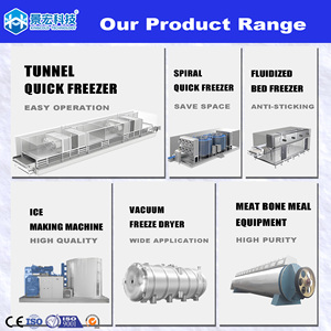 Congelador Espiral Industrial de Lecho Fluidizado IQF 100-5000kg/h con Certificación CE para Dados de <span class=keywords><strong>Zanahoria</strong></span> Sin Adhesión y Funcionamiento Estable - Product Image 4