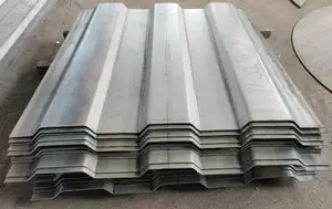 0.12MM Thick Metal Sheet Tiles Without Flowers Galvanized Corrugated Board Building Decoration