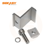 SOEASY Photovoltaik-Zubehör Aluminium-Dach-Solarmontage 30mm Endklemme Solarmodul-Endklemme