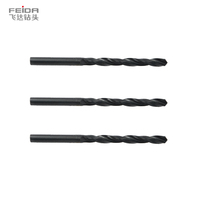 FEIDA 4341 Jeu de forets hélicoïdaux à tige droite en acier rapide DIN 338 Standard pour percer des trous dans les métaux