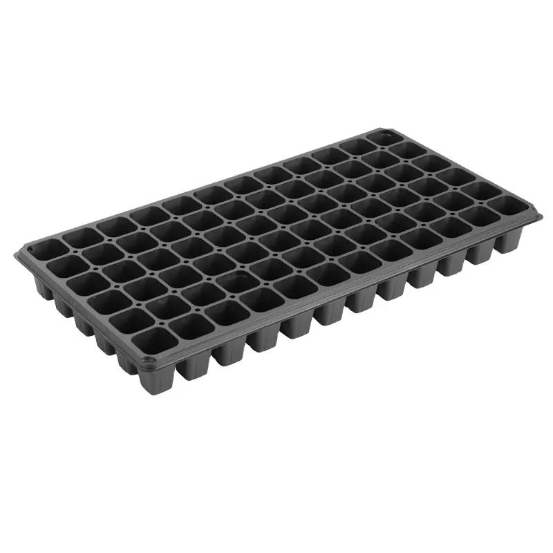 Wholesale 72 Cells Seeding Starter Tray Germination Nursery Tray Planting Plastic HYDROPONic TRAY for Vegetables Greenhouse