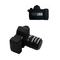 USB Flash Drive Bentuk Kustom & Logo PVC, Bentuk Kamera USB2.0/USB3.0 Pen Drive 256MB-256GB, Memory Stick Lucu, Hadiah Promosi