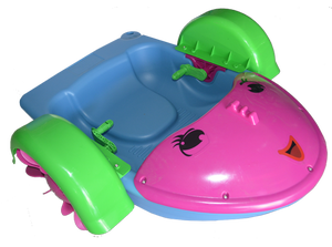 เรือเป่าลมกันน้ำสำหรับเด็ก ChiTong พร้อมหัวรูปกบการ์ตูน สำหรับสวนน้ำ - Product Image 6