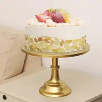 Большая круглая железная подставка для торта 30 см/12 дюймов, подставка для белого десерта, подставка для свадебного торта, дня рождения, чайного торта