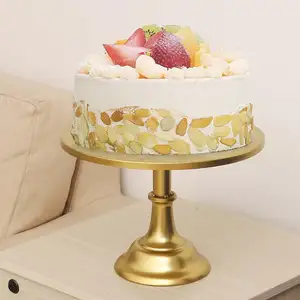 5 grands supports à gâteau ronds en fer, 30cm/12 pouces, socle blanc pour gâteau, thé, fête de mariage, anniversaire
