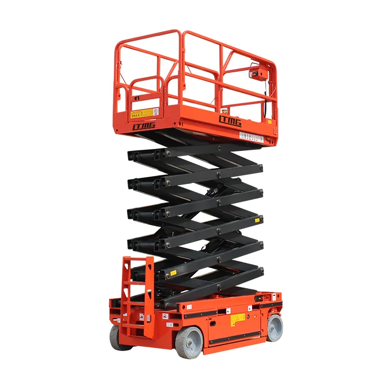 Ltmg 2024 mới pin Scissor Lift bảng 8M 10M 16M Scissor Lift Điện Giá