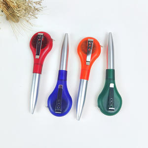 रचनात्मक पोर्टेबल मिनी एक्सटेंडेबल टेप माप बॉलपॉइंट पेन स्टेशनरी शासकों उपकरण थोक बॉलपॉइंट पेन - Product Image 3