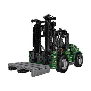 Mould King 20050, montacargas militares, juguetes de bloques de construcción, aplicación técnica, Control remoto, bloque de construcción de batalla - Product Image 1