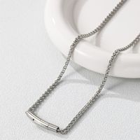 Collier en chaîne torsadée en acier inoxydable 2/3/5/8MM, bijoux unisexes, vente en gros