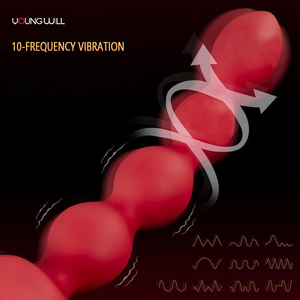 Anillo para Pene Multifunción <span class=keywords><strong>2</strong></span> en 1 con Masajeador de Próstata y Modos de Vibración, Juguetes Sexuales de Silicona Elástica - Product Image 6