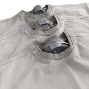 <span class=keywords><strong>T</strong></span>-<span class=keywords><strong>shirt</strong></span> Homme Personnalisé Épais Délavé Effet Usé Style Grunge Streetwear Oversize Uni Punk Rock Vente en Gros - Product Image 1