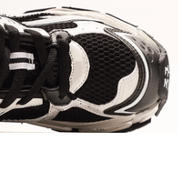 Sneakers décontractées de luxe pour hommes et femmes, de haute qualité, respirantes, avec cuir véritable et mesh