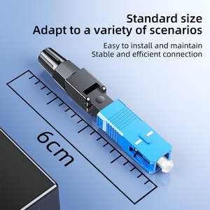 Connecteur rapide pré-encollé pour épissure à froid de fibre optique SC/UPC SC/<span class=keywords><strong>APC</strong></span> pour câble de ligne de type Leather Line - Product Image 6