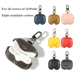 Étui Premium en Cuir PU Vintage pour <span class=keywords><strong>AirPods</strong></span> Pro <span class=keywords><strong>3</strong></span> Compatible avec Tous les Étuis <span class=keywords><strong>AirPods</strong></span> 1/2/<span class=keywords><strong>3</strong></span>/4/Pro2 Design Élégant Style Denim - Product Image 1