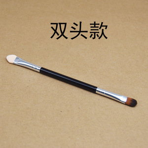 Juego de brochas para sombra de ojos, pelo de poni, cerdas de 1 cm, mango de plástico, herramienta de maquillaje para mezclar y aplicar sombra de ojos - Product Image 5