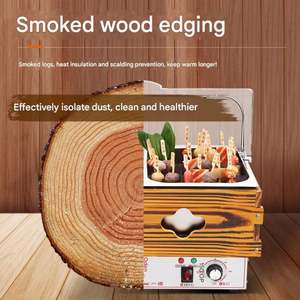 Máquina de Cocina Oden Kanto con Revestimiento de Madera, Olla Eléctrica de Acero Inoxidable con Control Eléctrico - Product Image 5