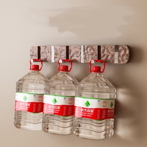 Ganci <span class=keywords><strong>a</strong></span> Muro Nascosti per Vestiti con Ganci Retrattili Decorativi in Plastica Nera Multifunzione Durevoli per <span class=keywords><strong>Cucina</strong></span> e Bagno - Product Image 5