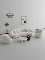 Canapé une place en bois de cajou de style minimaliste nordique italien pour petit appartement, magasin de vêtements, hôtel, salon de beauté, studio, salon