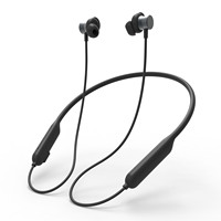 IPX4 headphone tali leher nirkabel tahan air pengisian daya Super cepat 14 jam waktu musik In-Ear Earphone tali leher magnetik