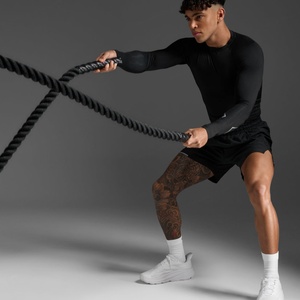 Débardeurs de musculation, T-shirts de compression, Crop tops ajustés, Débardeurs moulants, T-shirts de sport pour la gym - Product Image 2