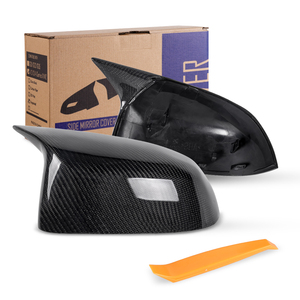 Copri Specchietto in Vera Fibra di Carbonio Durevole, Installazione a Clip, Compatibile con BMW G01, Protezione Specchietto Retrovisore - Product Image 4