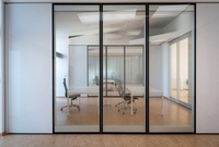 Canal en aluminium pour porte coulissante d'armoire porte coulissante en verre