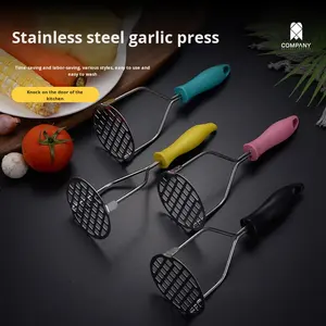 <span class=keywords><strong>Presse</strong></span> manuelle <span class=keywords><strong>circulaire</strong></span> en acier inoxydable grande taille pour usage domestique, idéale pour la pâte d'<span class=keywords><strong>ail</strong></span> et la purée de pommes de terre - Product Image 2