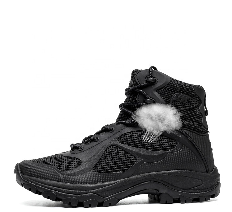 Новейшие горные ботинки для пешего туризма; Уличные ботинки с сетчатой подкладкой из термопластичной резины