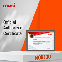 Panneaux solaires Longi Hi-MO X6 MAX 600W 610W 615w 620w 625W 630W anti-poussière, Morego Solar Company