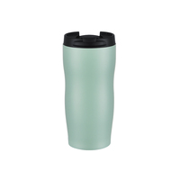 Mug à café Jiayang 350/450 ml à double paroi en acier inoxydable 18/8, impression de logo personnalisée, gobelet de bureau