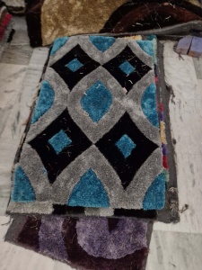 Tapis moderne personnalisable en polyester, tufté à la main, antidérapant et réversible, pour salon, chambre à coucher, avec options de taille et de couleur, idéal pour l'exercice - Product Image 5
