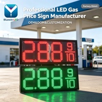 Panneau d'affichage LED pour station-service, affichage des prix des produits pétroliers en extérieur