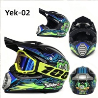 Casque de moto intégral ABS pour adultes et enfants, taille XL, pour vélos électriques et utilisation hors route