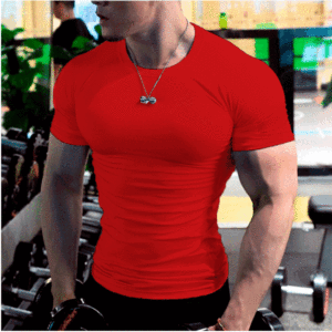 T-shirts d'été décontractés de sport à manches courtes grande taille pour hommes OEM/ODM Liu Ming, personnalisables avec logo, coupe ajustée, à prix abordable - Product Image 3
