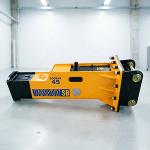 Casse-pierre hydraulique SB45 type boîte jaune pour excavatrices de 7 à 14 tonnes, garantie 1 an, 571 kg - Product Image 1