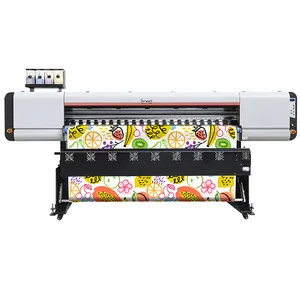 Impresora de papel de sublimación directa de alta velocidad, impresora de sublimación directa con 3 cabezales/6 cabezales/8 cabezales