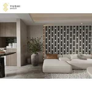 Mosaico de mármore para cozinha Yushi Group, tamanho personalizado e cor Waterjet, Backsplash projetado para uma estética ideal