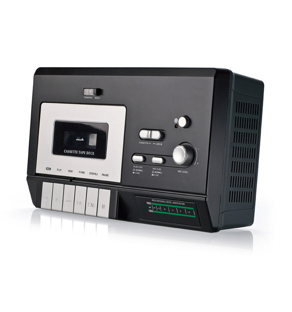 High Quality Portable Audio Cassette Player and Cassette Recorder with AM/FM Radio