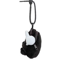 Nouveau produit porte-monnaie en peluche personnalisé chat noir pochettes à monnaie uniques en peluche