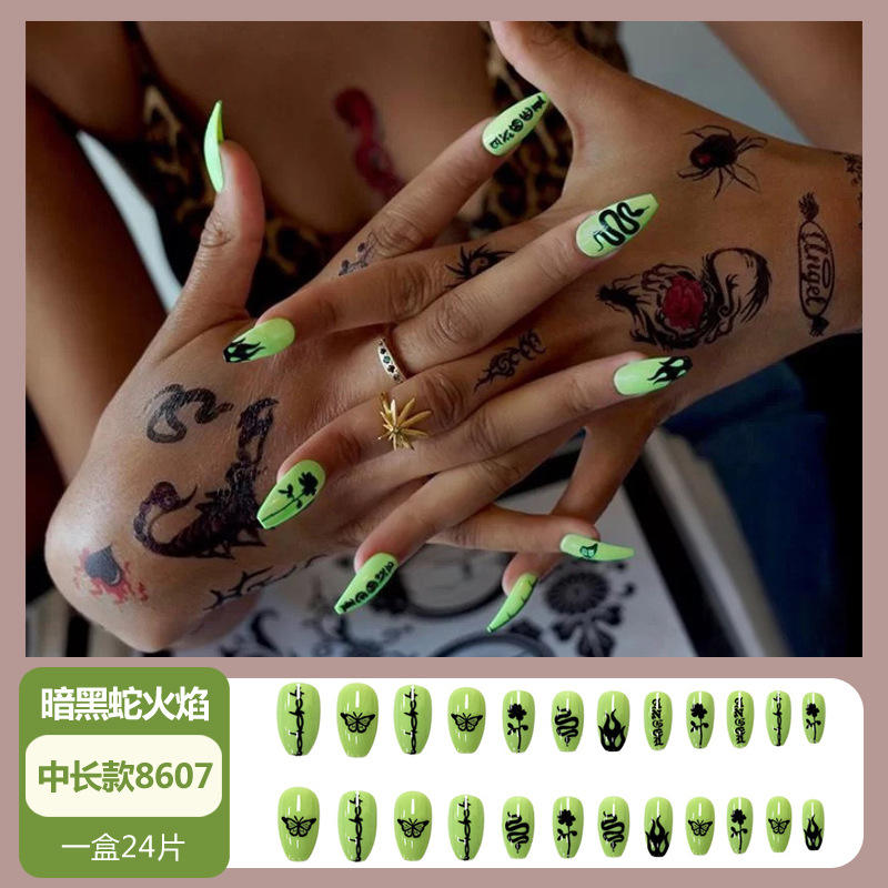 เปลวไฟงูสีเข้ม8607