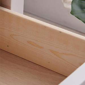 Premium Kwaliteit Massief Hout Slaapkamer Bed Hout Nachtkastje Met Laadstation - Product Image 5