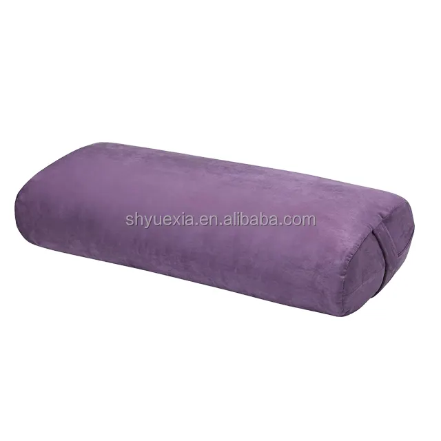 Multi colore solido Yoga sostegno cuscino cuscino di meditazione di grano saraceno rotondo con riempimento di cotone