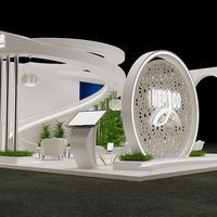 Stand d'exposition modulaire moderne MEGA Pop Up Store pour événements et salons professionnels