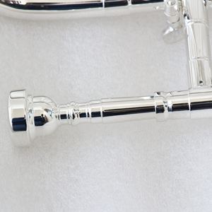 <span class=keywords><strong>Trombone</strong></span> soprano FTB-650S de haute qualité plaqué argent avec cloche en <span class=keywords><strong>cuivre</strong></span> doré, <span class=keywords><strong>trombone</strong></span> soprano avec étui léger - Product Image 3